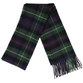 Farquharson Tartan Lambswool Scarf-Made in Scotland