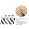 flintronic Universal Deburring Tool, Pack of 10 Replacement Blades, Metal