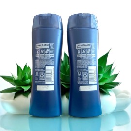 Suave Professionals Men 2 in 1 Shampoo & Conditioner Ocean Charge 12.6oz 2 Pack
