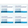 Laser Reminder Postcards, Dental Hygiene Appointment Reminder Postcards. 4 Cards