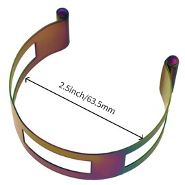 2.5" Stainless Steel Exhaust Clamp Tacking Band Clamp-On For Welding