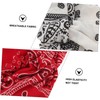 OATIPHO 3pcs Bohemia Flower Printed Wide Headbands for Women Twisted