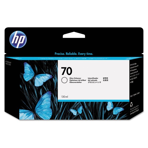 HP 70 Gloss Enhancer 130 Ml Ink Crtg Use In