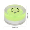 5Pcs Mini Bubble Level, 15mm Round Circular Bullseye Bubble Spirit