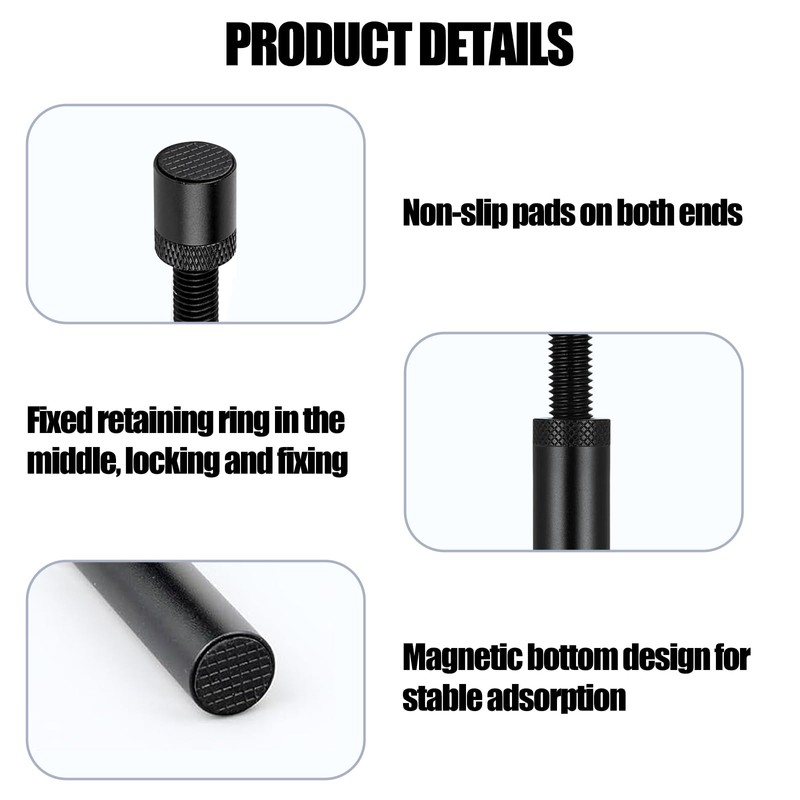 2PCS GPU Brace Support, Aluminum Alloy GPU Support Bracket, GPU