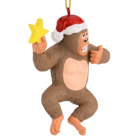 Tree Buddees King Kong Climbing The Tree Large Christmas Ornament