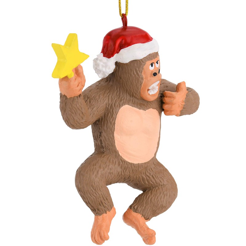 Tree Buddees King Kong Climbing The Tree Large Christmas Ornament