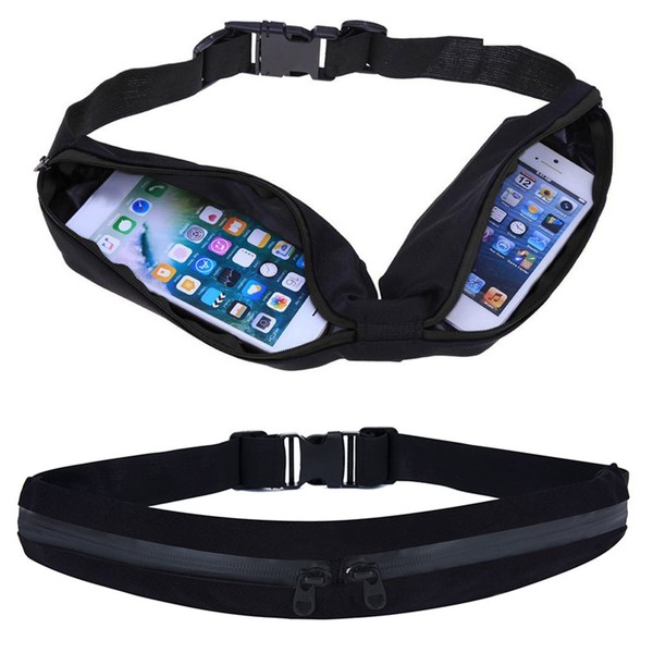 Beauty Player Running Pouch, Waist Pouch, 2 Pockets, Adjustable Adjuster,