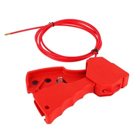 Hsthe Sea Cable Lockout, Nylon and Stainless Steel Industrial Valve Shutdown Lock Tagout, Safety Lock for Enhanced Workplace Safety