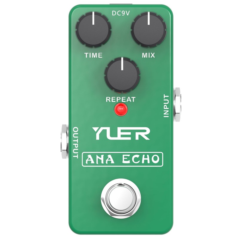 ANA Echo, Guitar Effects Pedal, Mini Single Type, True Bypass,