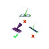 2 PCS Reusable Mop Refill Pads Compatible with Flash Power