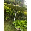 YUMMA SAPPHIRE UMBRELLA by Radiant Plant Shade (triangle planer)