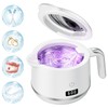 Ultrasonic Retainer Cleaner Machine 45kHz Dental Cleaning Pod 5 Modes
