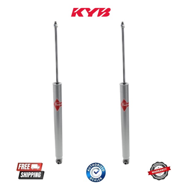 KYB 2 Rear Suspension Shock Absorber-Gas-a