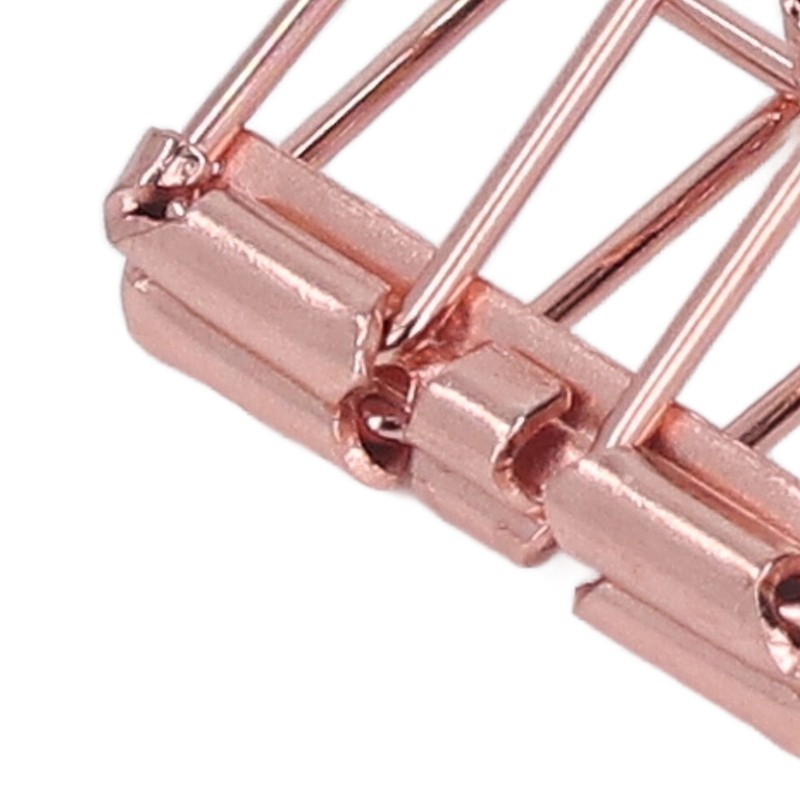 19mm 80pcs Binder Clips Strong Clamping Force Metal Hollow Tail