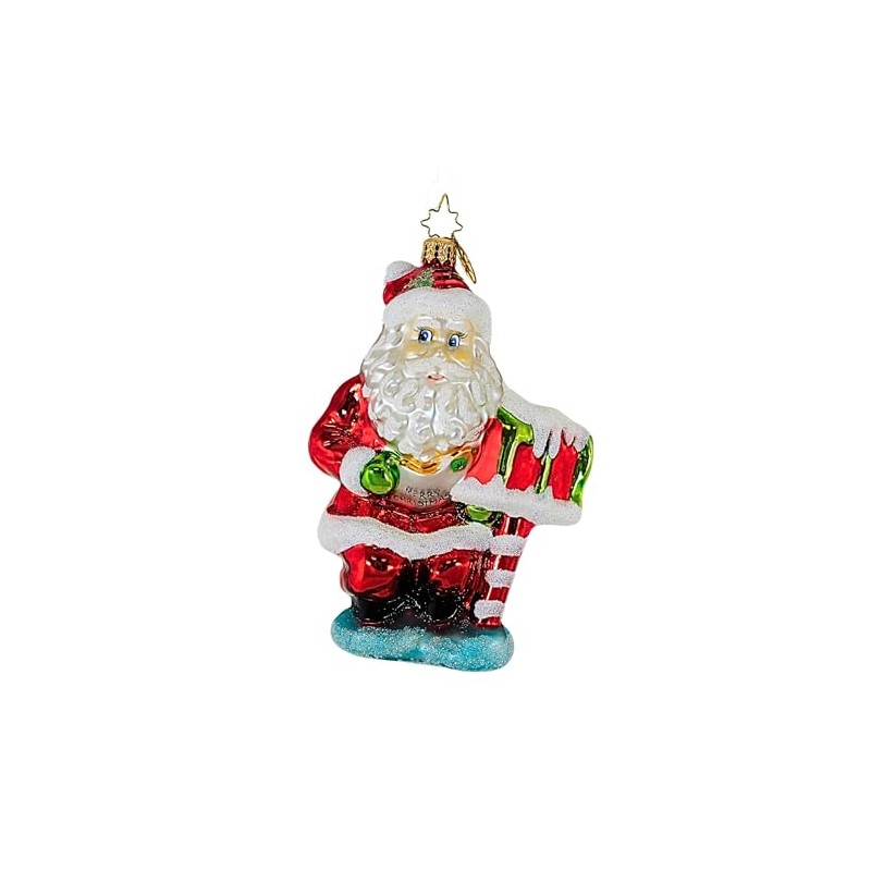 Christopher Radko Christmas Ornament "Post the Most"