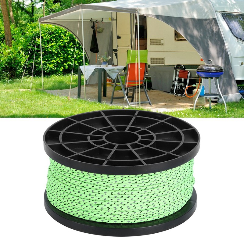 Multi Purpose Outdoor Camping Tent Canopy Reflective Rope Clothesline 2.5mm