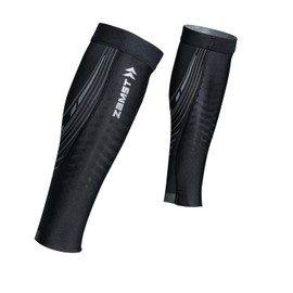 ZAMST 385702 Graduated Compression Stockings, Pressione CALF, Compression, Running (Both Legs), Medium, Black