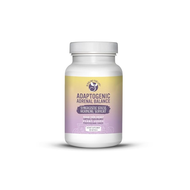 Alkaline for Life Adaptogenic Adrenal Balance - Including apadptogens: Rhodiola,