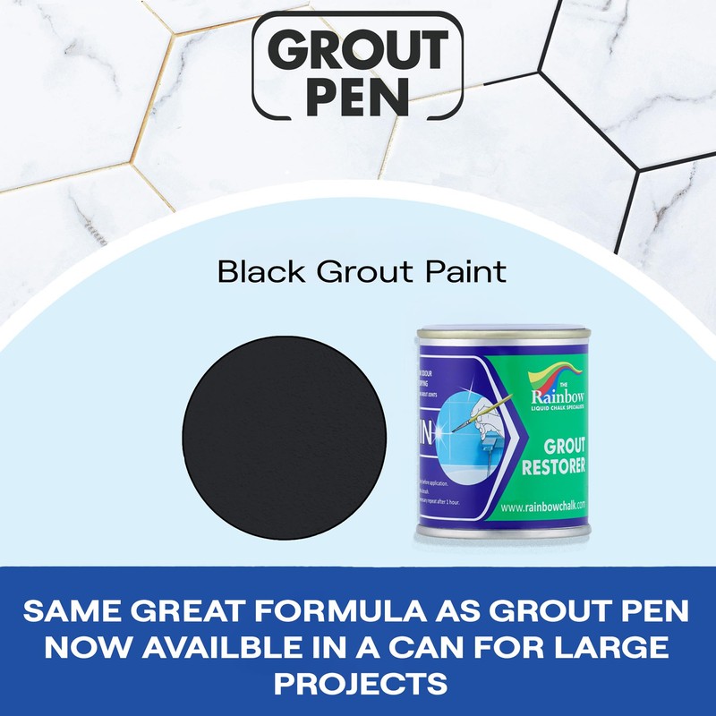 Grout Pen Black Grout Paint: Waterproof Tile Paint Grout Refresh