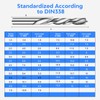 25PCS HSS Drill Bit Set,Ø1.0 to 13mm Brad-point Drill Bits