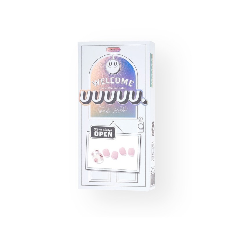 Pink Smiley Tods Gel Pedi / 핑크스마일리 토즈 젤페디