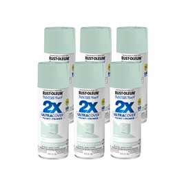 Rust-Oleum 393571-6PK Painter's Touch 2X Ultra Cover Spray Paint, 12 oz, Satin Renew, 6 Pack