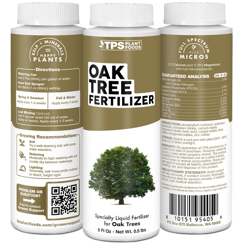 Oak Tree Fertilizer – Liquid Plant Food for Healthy Tree