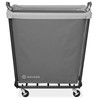 Dryser Large Commercial Heavy-Duty Rolling Laundry Hamper, Steel Frame Cart