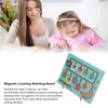 Magnetic Counting Matching Board Early Educational Learning Counting Puzzle Board