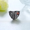 Daixiya Goth Charms 925 Sterling Silver Rib Charms for Bracelet