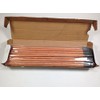 Radnor RAD64002223 1/4" x 12" Copper-Coated Pointed Carbon Air/Carbon Arc