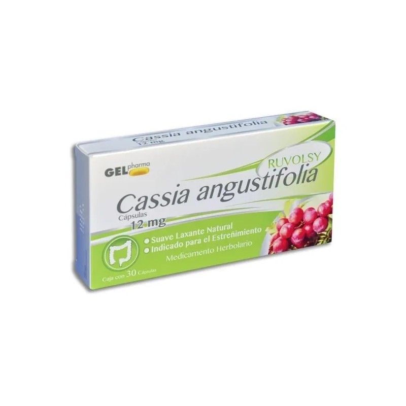 Ruvolsy Cassia Angustifolia Gelpharma C/30 Caps / Laxante