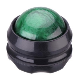 VOANZO Anself Massage Ball, Roller Massager for Muscle, Shoulder, Arm, Back, Abdomen, Leg or Foot Relaxation, Fitness Accessories (Green)