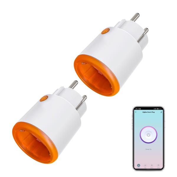 Smart Power Plugs: Zigbee Smart Plug mit Mess- & Timerfunktion,