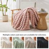 Faux Fur Throw Blanket for Couch Bubble Blanket, Fluffy Fuzzy