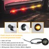 PSEQT 3/4 Inch Trailer Marker LED Lights, Side Clearance Indicators
