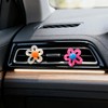 6Pcs Flower Air Vent Clip Car Accessories Air Freshener Dashboard