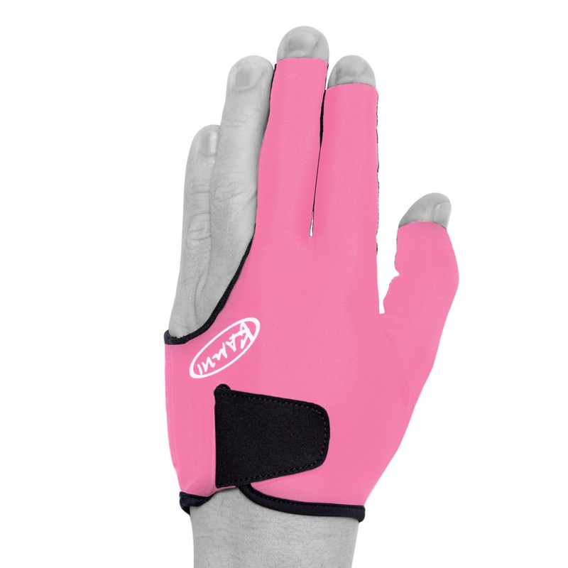 KAMUI Billiard Glove - Quickdry - for Left Hand (Pink,