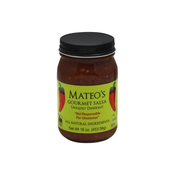 Mateos Gourmet Salsa Mild 16 oz (Pack Of 6)