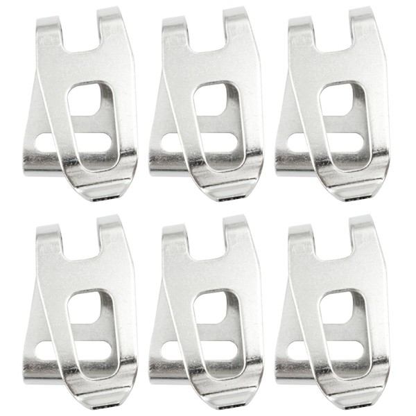 Sarini 6pcs Replacement Belt Hook Clip, Electric Drill Belt Clip