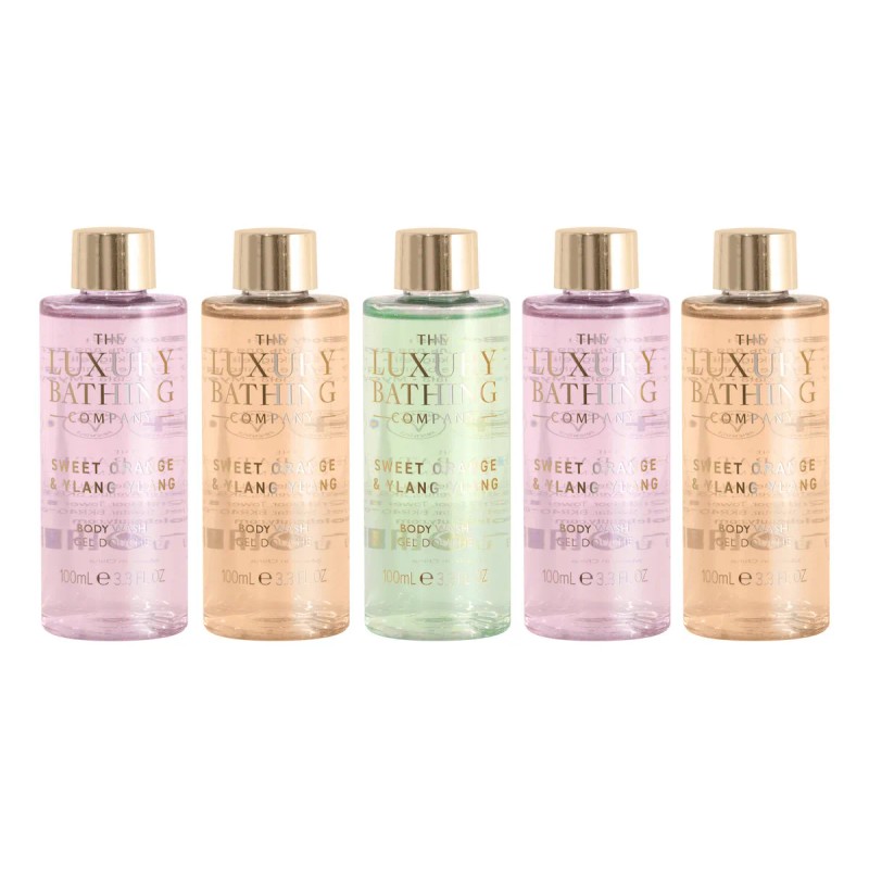 Set De 5 Mini Gel De Ducha Baño De 100ml