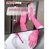 PACIFIC 2 Pairs Reusable Rubber Gloves for Washing Dishes and
