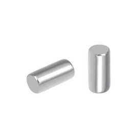 sourcing map 100pcs 2mm x 4mm Dowel Pin 304 Stainless Steel Pegs Support Shelves Silver Tone