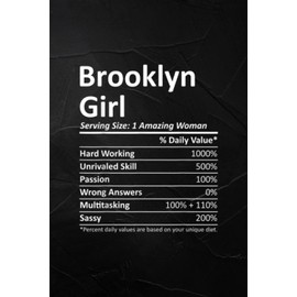 Music Sheet - Brooklyn Girl Ny New York Funny City Home Roots Usa Gift
