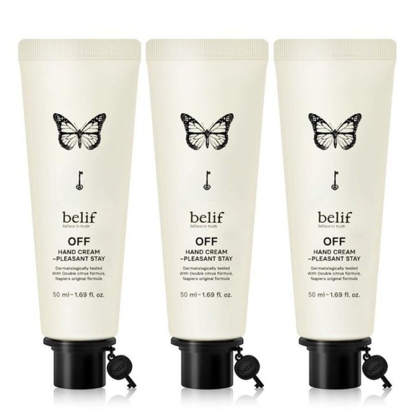 Belief Off Hand Cream Pleasant Stay 50mlx3 / 빌리프 오프