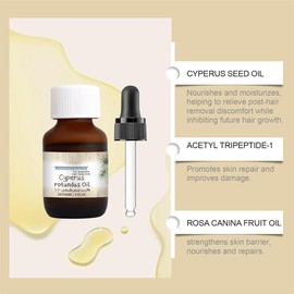 2PCS Cyperus Rotundus Oil, Cyperus Rotundus Oil for Hair Removal, Reducing Body Hair Growth, Cyperus Oil 60ml Natural with Dropper,Cyperus Oil