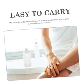 TOVINANNA 1set Travel-Friendly Empty Lotion Pouches Squeeze Bags for Shower Gel Essential Oils Labels for Toiletries Cosmetic Storage