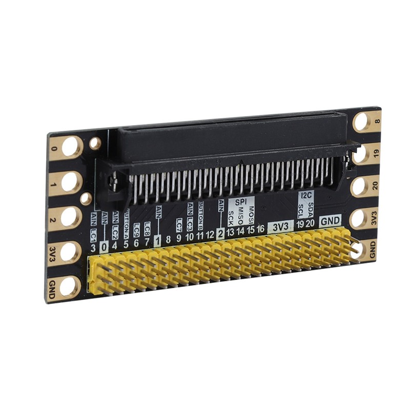For Micro: bit Kit Edge Connector Interface Expansion Board for