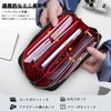 VISOUL Long Wallet, 12 Card Slots, 2 Bill Compartments, Coin